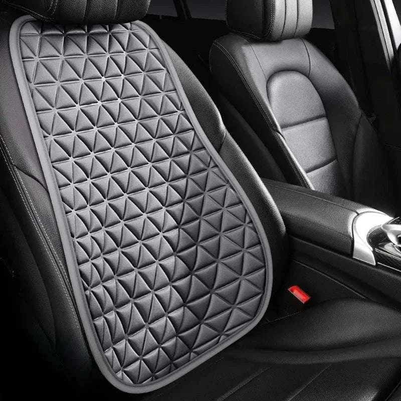 Breathable 3D Massage Car Seat Cushion Cover-Black square pad