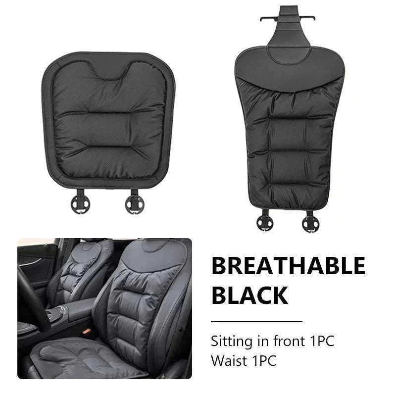 Breathable Anti-Slip Wear-Resistant Car Front Seat Cushion Cover-Front cover 1 set