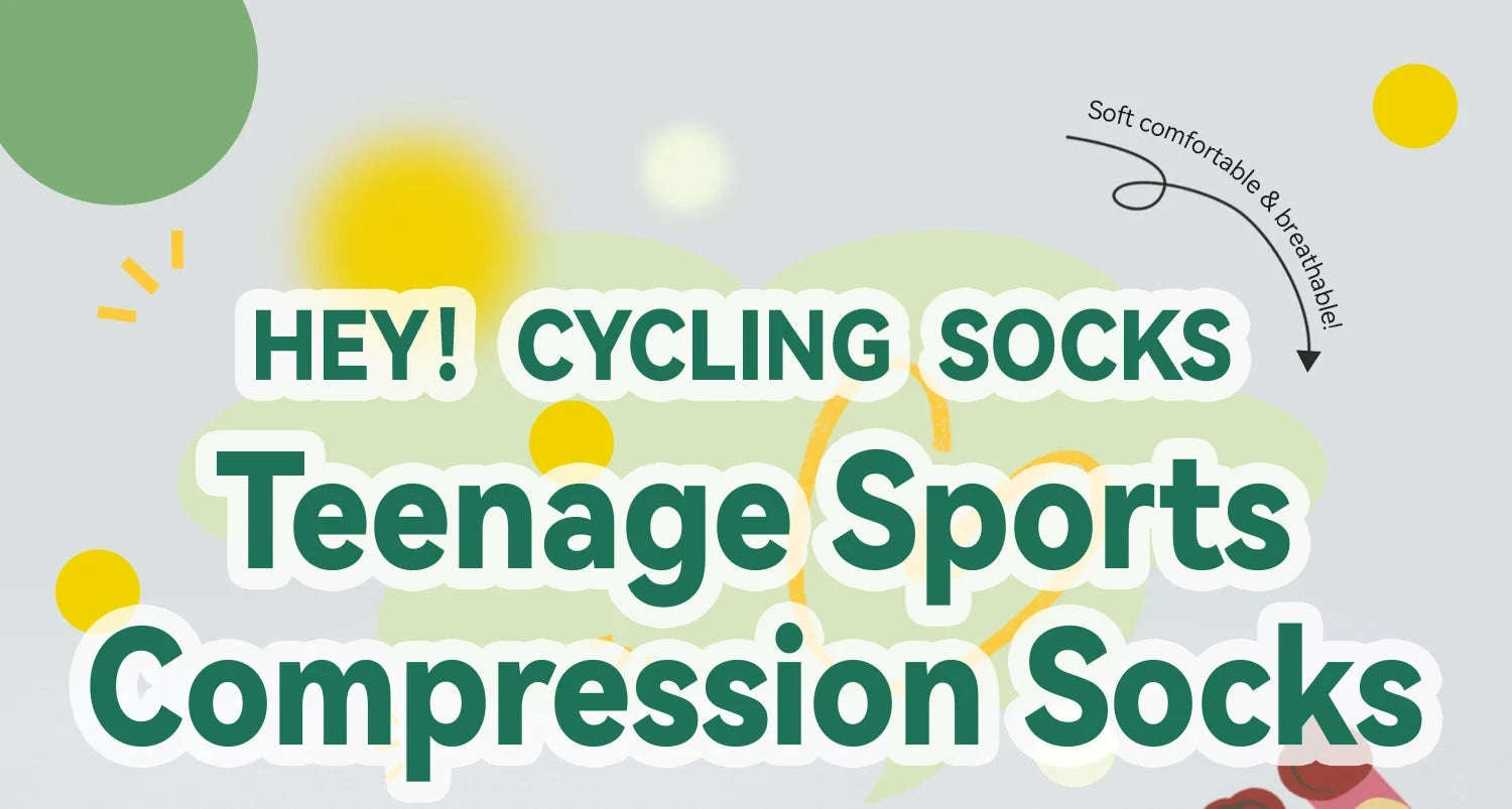 Breathable Compression Cycling Socks with Non-Slip Grip (2 Pairs)-490058-AC 2pairs / L(EUR 34-36)