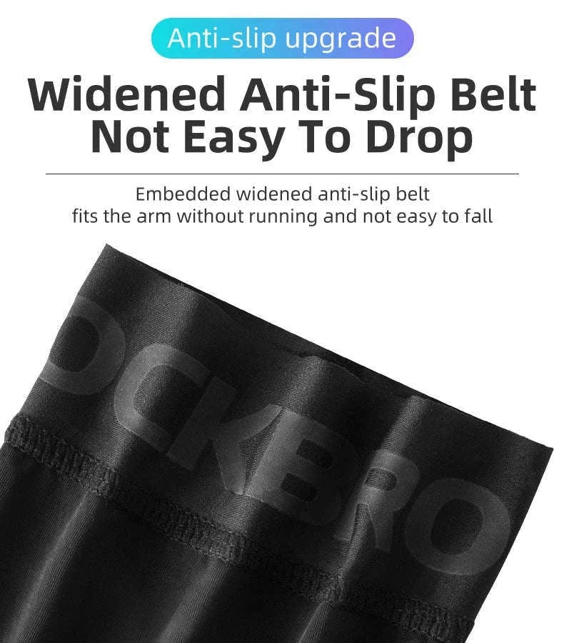 Breathable Cycling Arm Sleeves for Sun Protection and Comfort-XT057-1W / XL