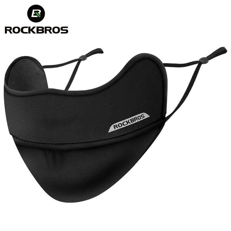 Breathable Cycling Face Mask Ice Silk UV Protection Scarf-KZ002BK 1pcs