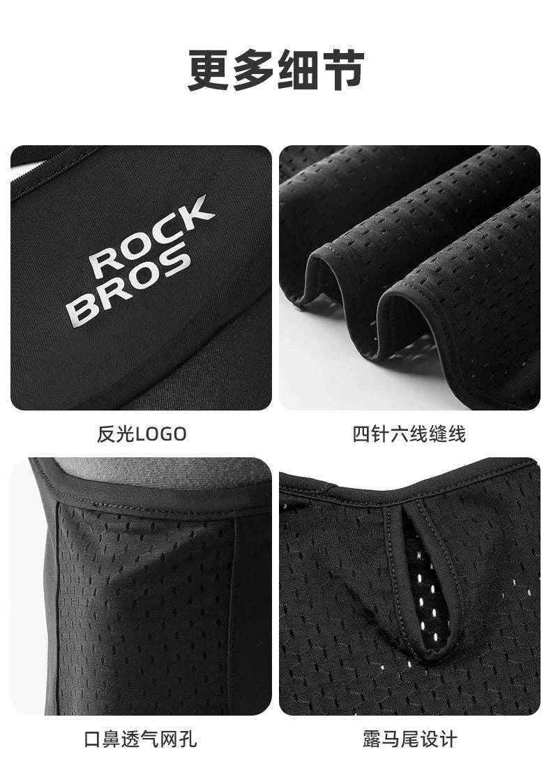 Breathable Cycling Face Mask with Brim for Summer Sun Protection-13230013001