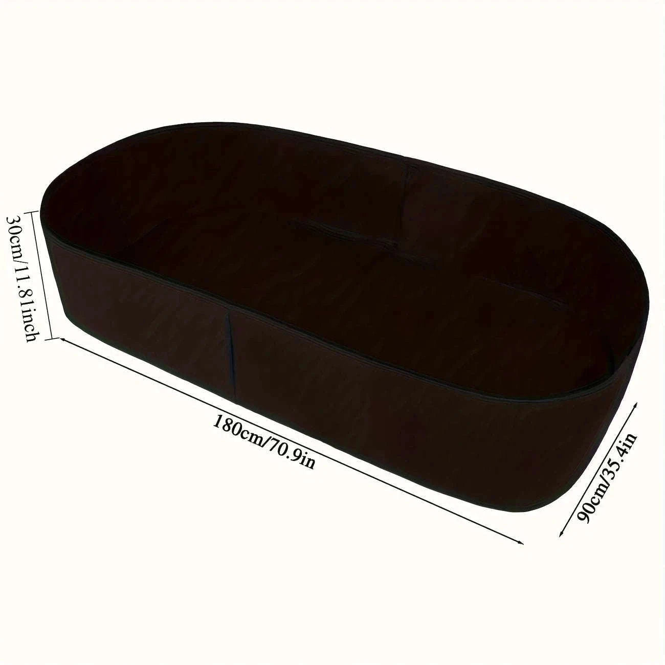 Breathable Fabric Elevated Garden Bed for Herbs and Vegetables-L
