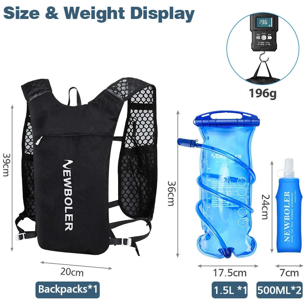 Breathable Hydration Vest Trail Running Backpack-BAG649-250-BOT220-2