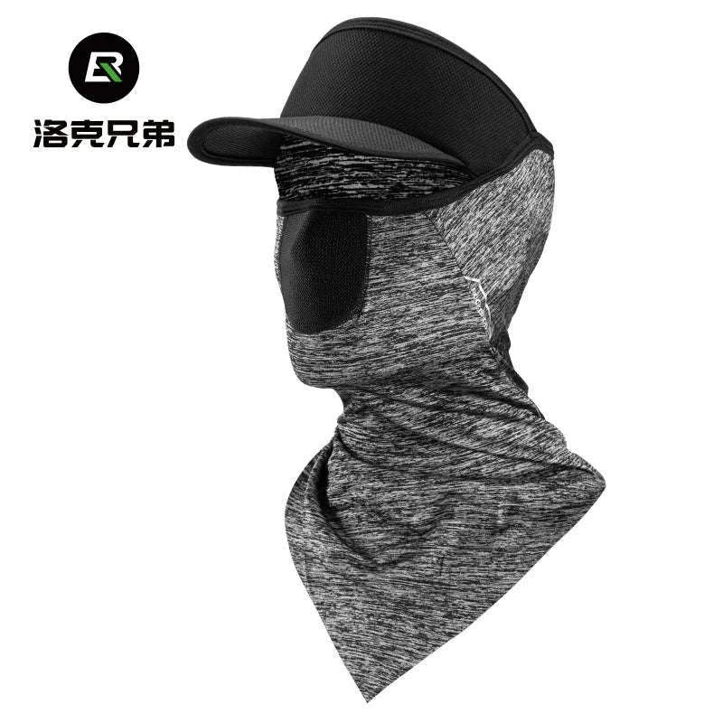 Breathable Ice Silk UV Face Scarf Mask for Sun Protection Outdoors-11220003001