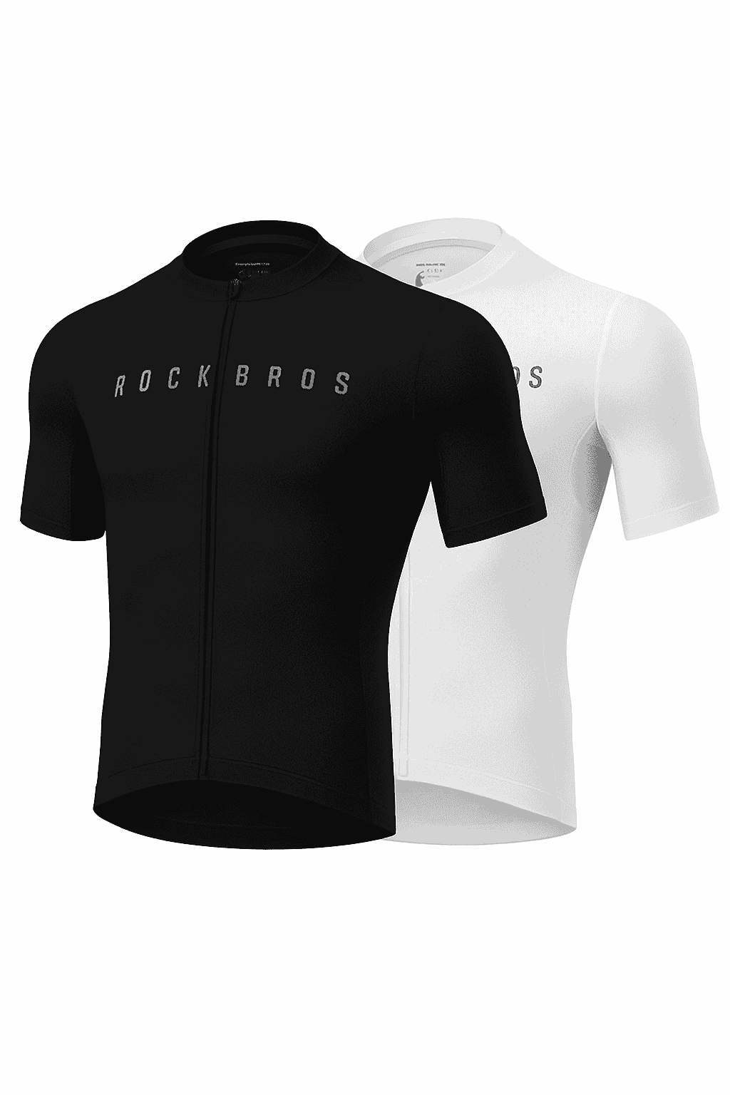 Breathable Quick-Dry Cycling Jersey Sleeveless Full-Zip Sport Shirt-black / Asian M(EUR S)