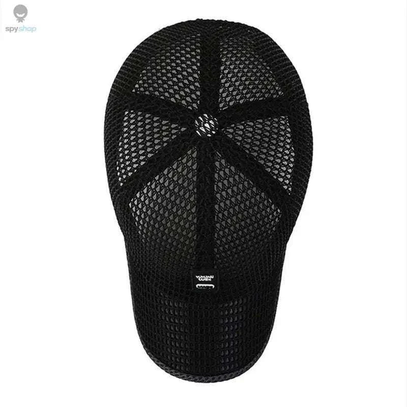 Breathable Quick-Dry Mesh Sunhat-Dark Gray