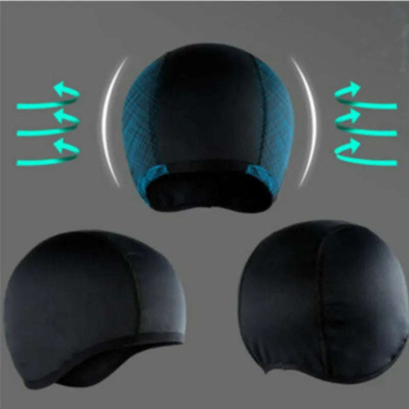 Breathable Quick-Dry Motorcycle Helmet Inner Cap-1 set