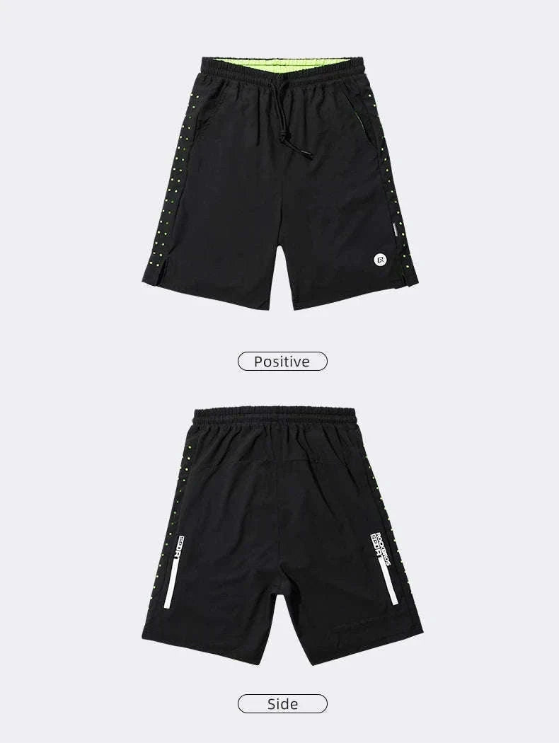 Breathable Quick-Dry Running Shorts with UV Protection for Men-LKK014 / Asian L(EUR M)