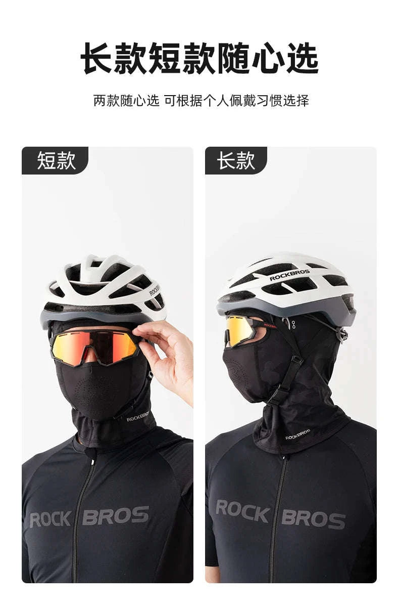 Breathable Summer Balaclava Face Mask for Cycling and Riding-LF70162 long