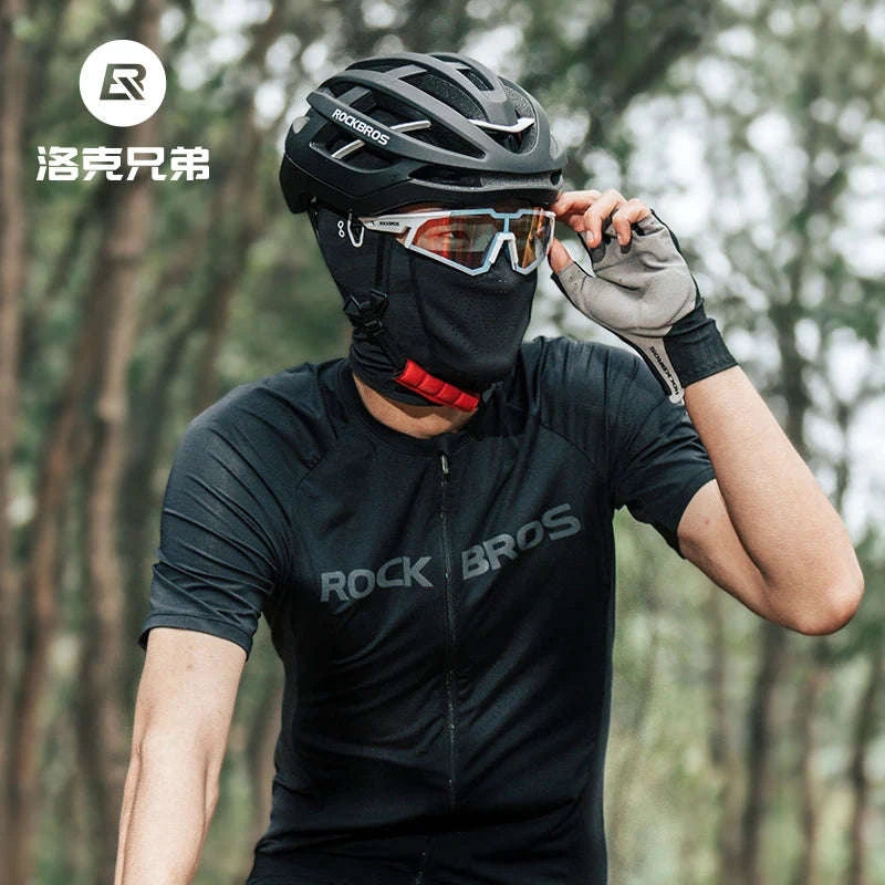 Breathable Summer Balaclava Face Mask for Cycling and Riding-LF70162 long