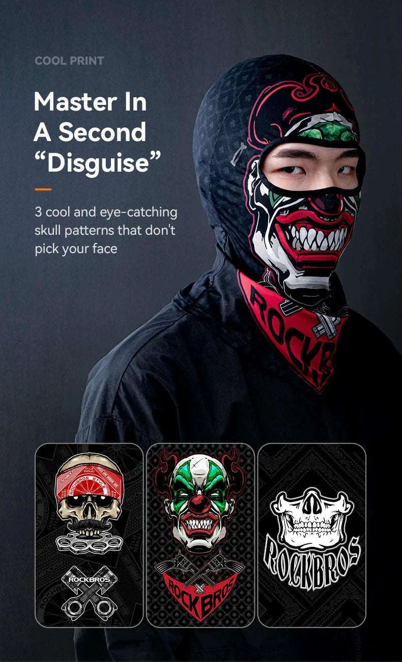 Breathable UV Protection Balaclava Face Mask for Cycling & Riding-13220009003