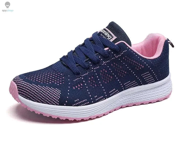 Breathable Women's Mesh Sneakers-Blue / 41