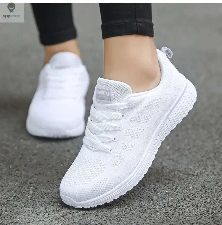 Breathable Women's Mesh Sneakers-Blue / 41