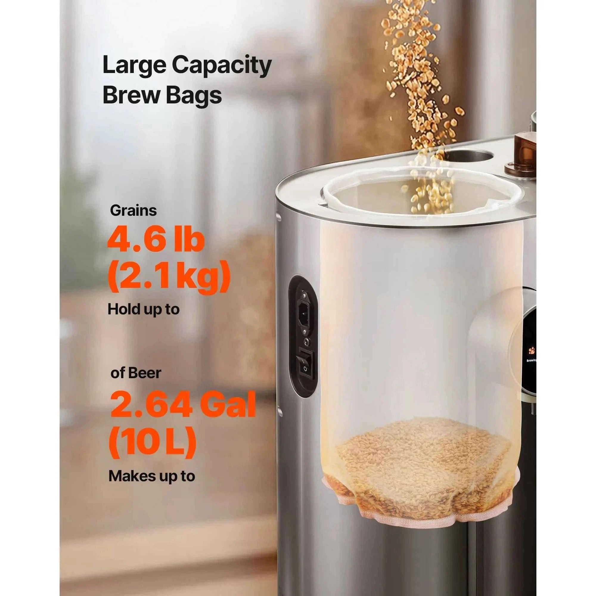 Brew Bags 2-Piece Set for Automatic Beer Brewer-12pcs / United States