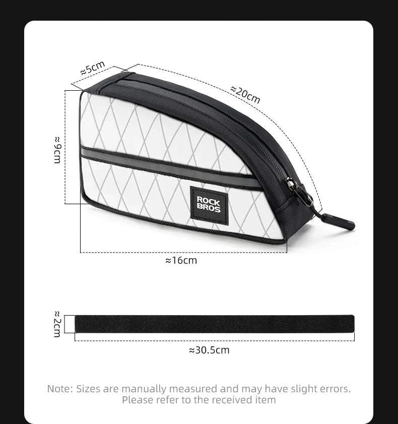 Brompton Folding Bike Triangle Bag 0.8L Rainproof Nylon Storage-30120121005 / about 0.8L