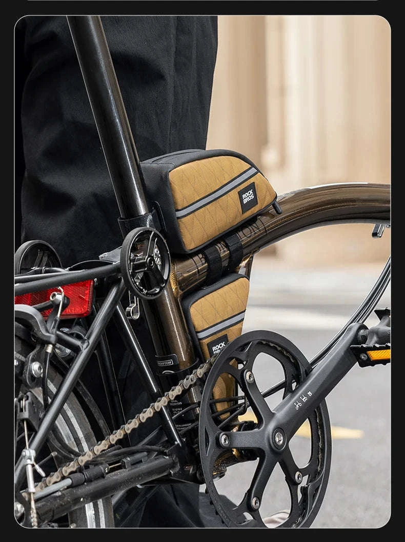 Brompton Folding Bike Triangle Bag 0.8L Rainproof Nylon Storage-30120121005 / about 0.8L