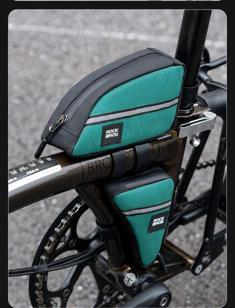 Brompton Folding Bike Triangle Bag 0.8L Rainproof Nylon Storage-30120121005 / about 0.8L