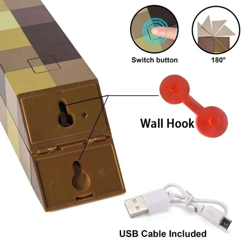 Brownstone LED Night Light Flashlight Torch Lamp-Four-color(1PC)