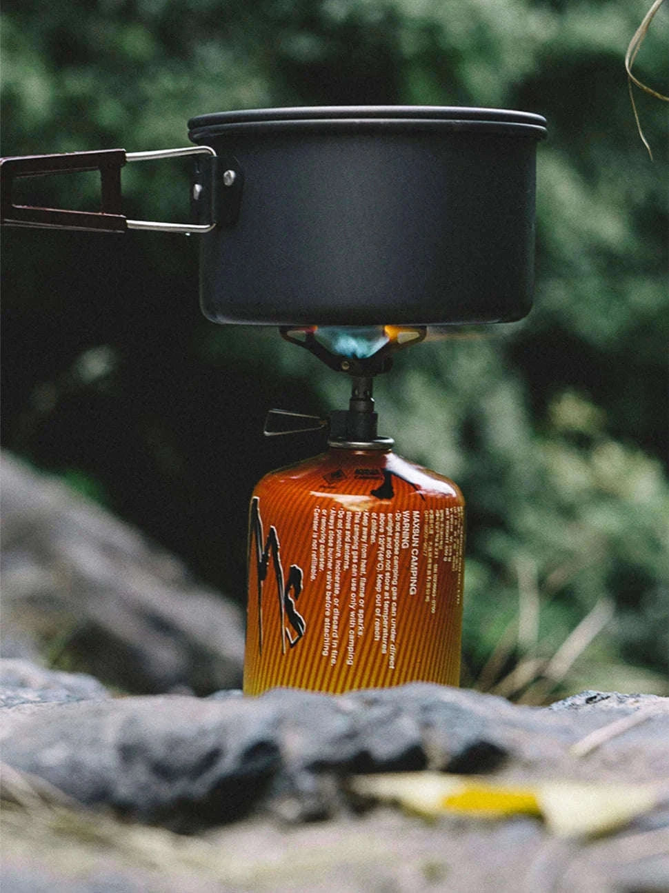 BRS-3000T Ultralight Titanium Gas Stove for Camping-BRS-3000T