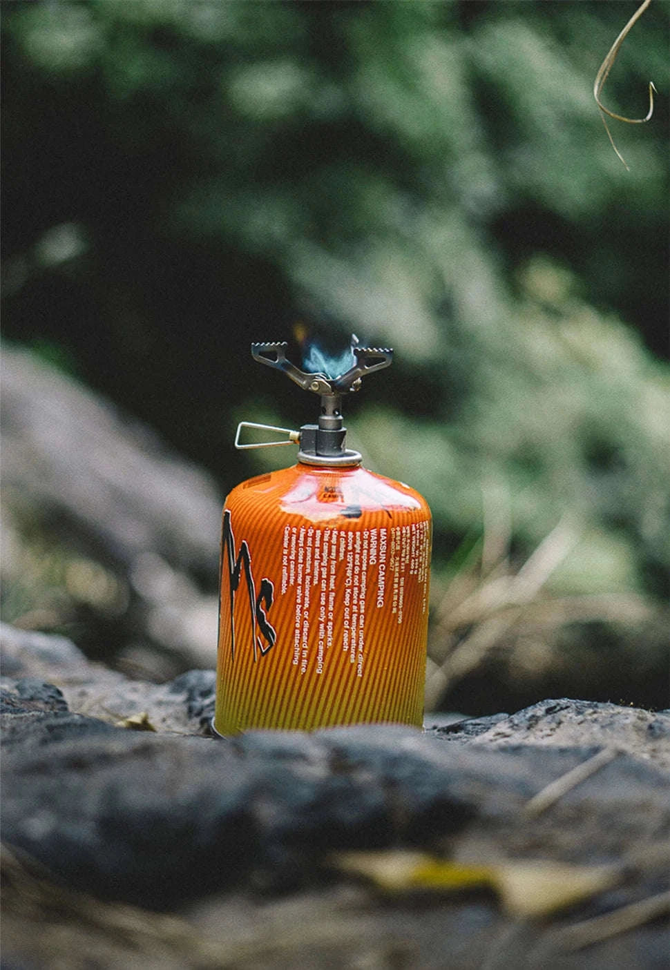 BRS-3000T Ultralight Titanium Gas Stove for Camping-BRS-3000T