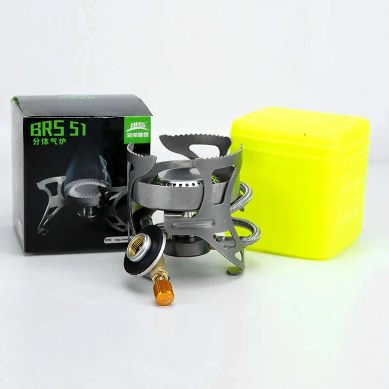 BRS-51 Split Camping Gas Stove, 3240W Foldable Outdoor Burner-BRS-51