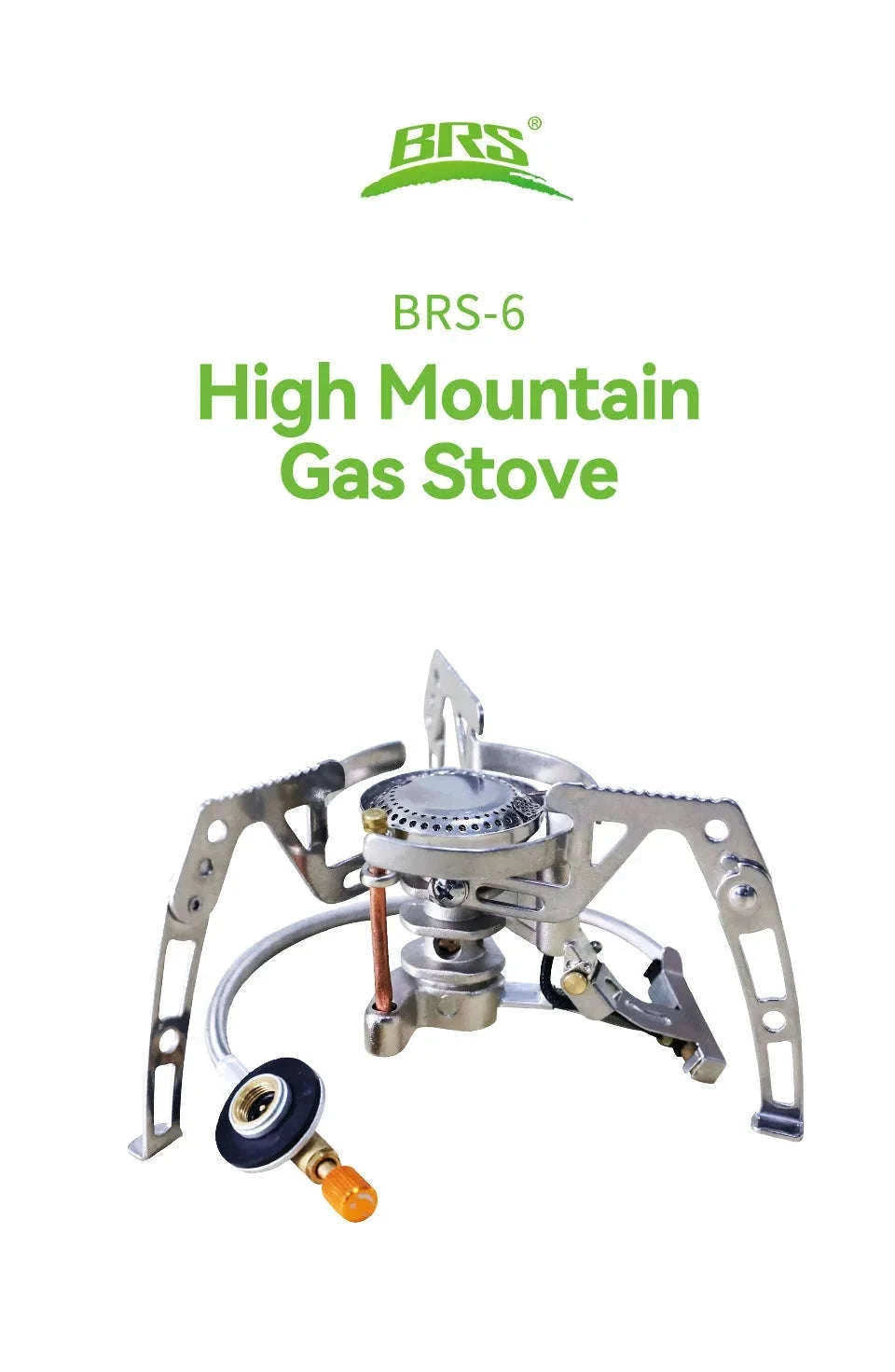 BRS-6 1940W Camping Gas Stove for 3-5 People-BRS-6