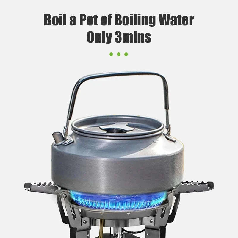 BRS-69 Outdoor Gas Stove 4360W Foldable Adjustable Camping Burner-BRS-69