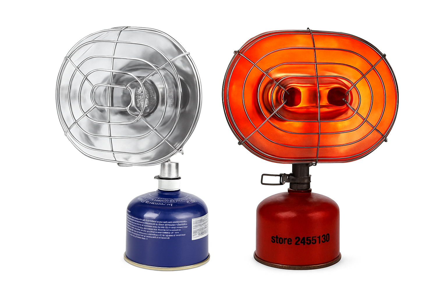 Portable Double Head Infrared Gas Heater for Camping