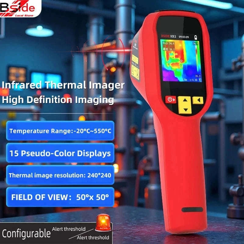 BSIDE HX1 Handheld Thermal Imaging Camera for Diagnostics-HX1 Two Sets / spain