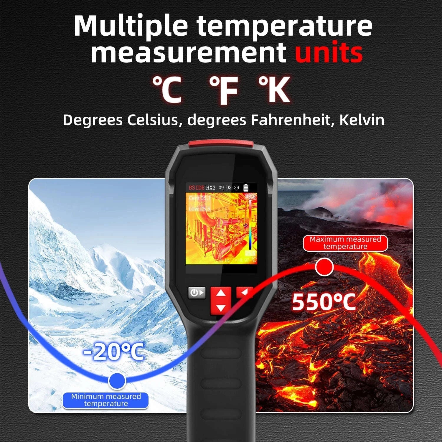 BSIDE HX3 Portable Thermal Imager-BSIDE HX3 / spain