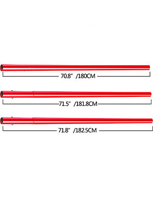 Concrete Bull Float Kit 1200x200mm with 4 Handles Round End Trowel