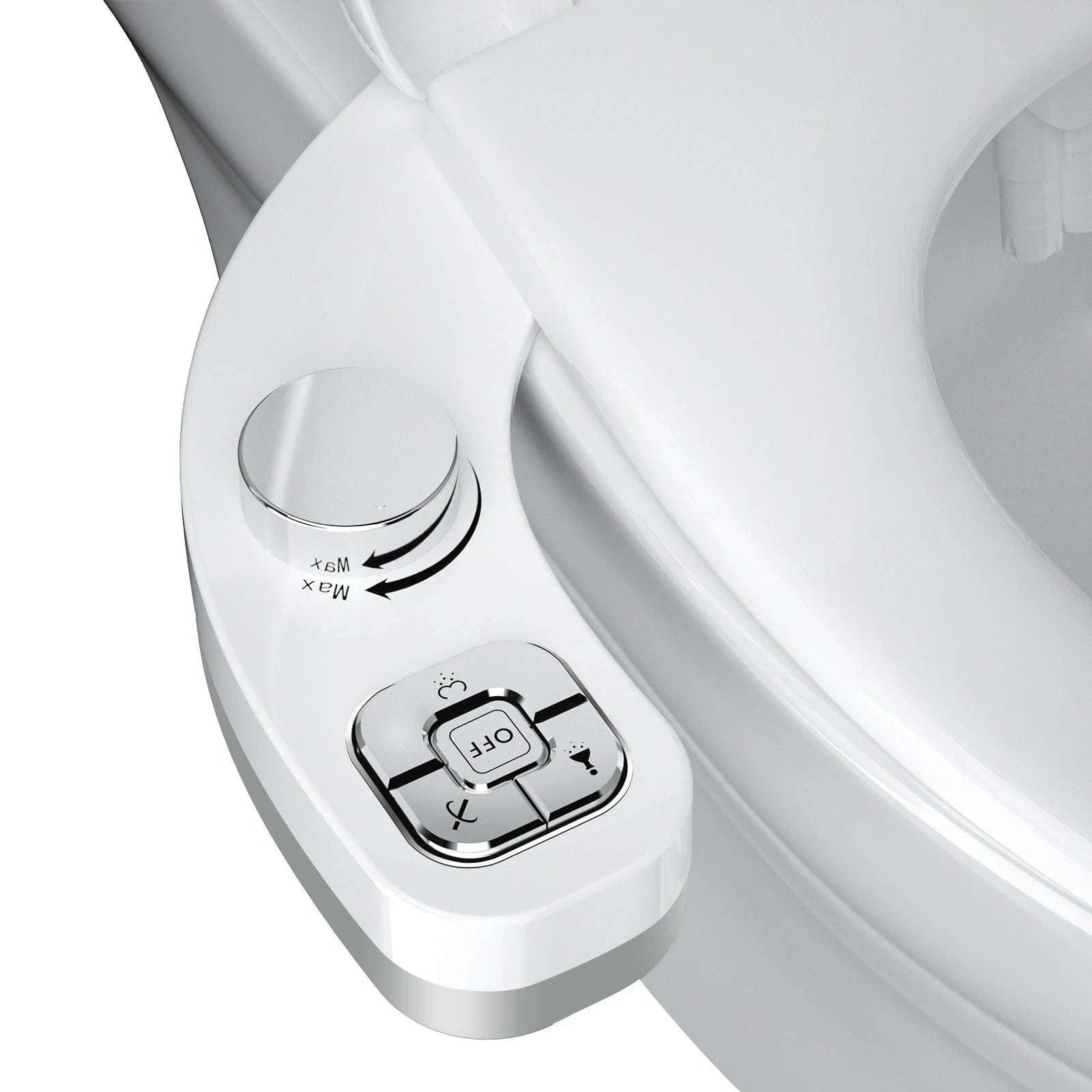 Button Bidet Non‑Electric Dual Nozzle Toilet Attachment-3-8 FR ES NL Europe / GERMANY