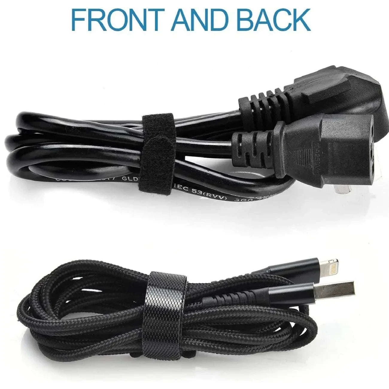 Cable Organizer & Winder Protector-50PCS Black