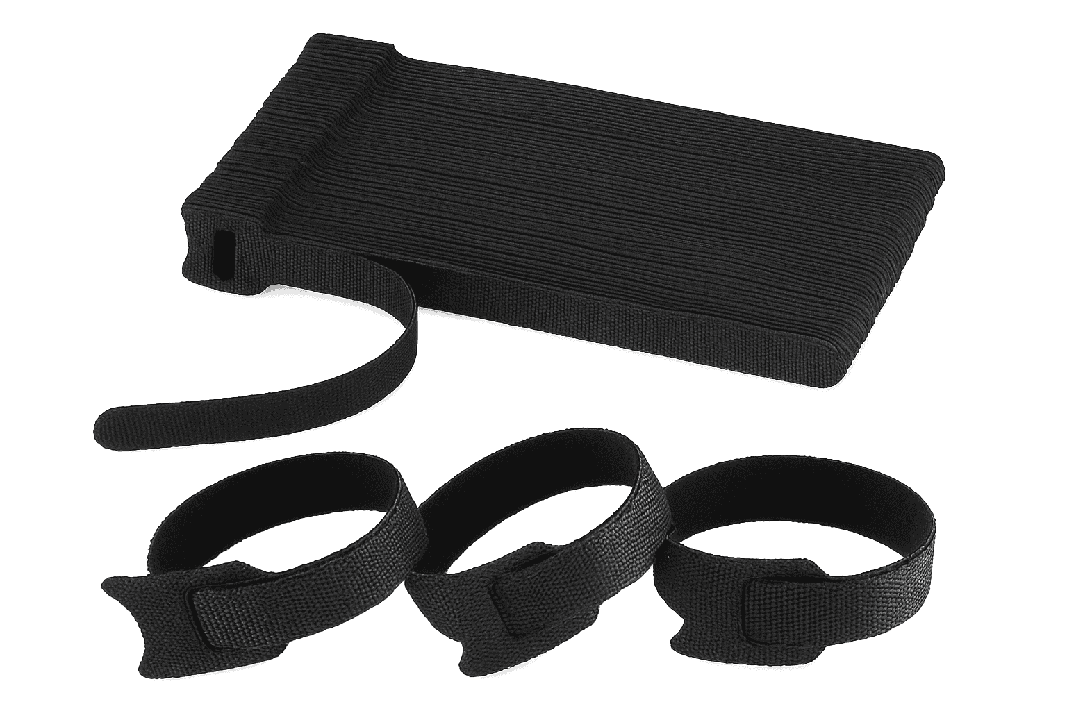 Cable Organizer & Winder Protector for Tidy, Protected Cords-50PCS Black