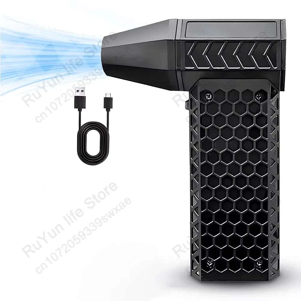 CAER Turbo Jet Fan with Storage Bag – Portable High‑Speed Air Blower-130000RPM with Kit