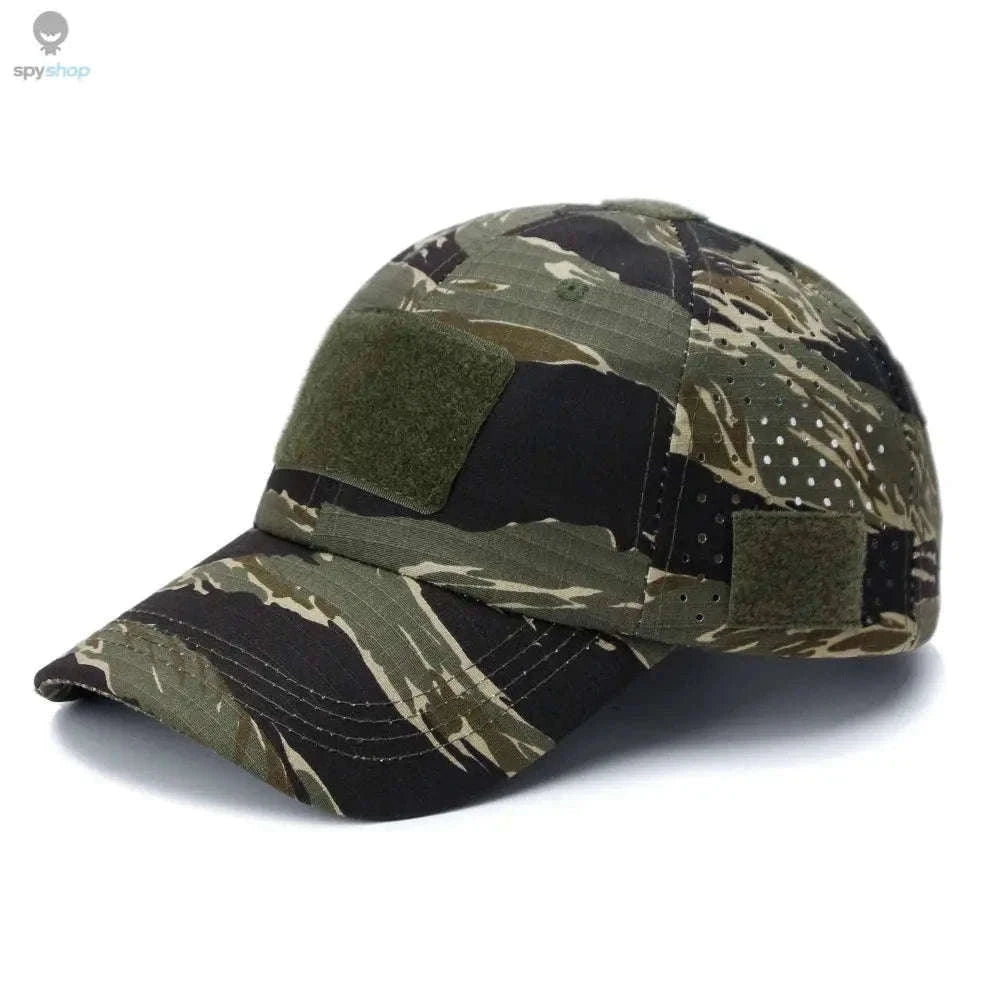 Camouflage Baseball Cap for Sun Protection and All-Day Comfort-Brown / Adjustable