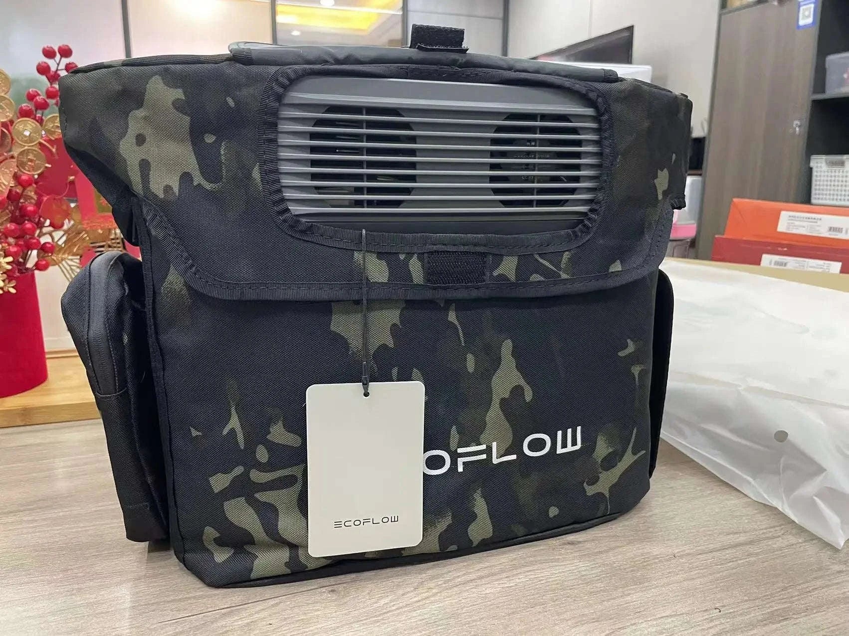 Camouflage Waterproof Storage Bag for Portable Power Supply-Default Title