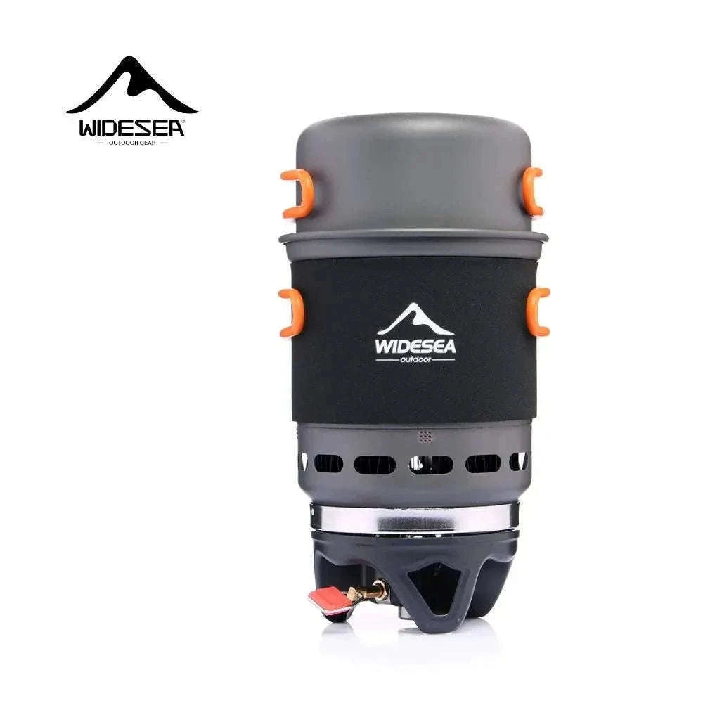 Camping Cooking System with Heat Exchanger-WSJC-002