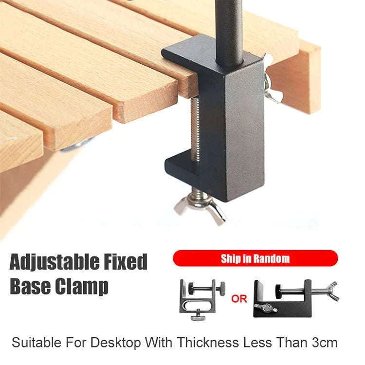 Camping Desktop Storage Rack with Hooks for Outdoor Tables-Single Rack Set 1