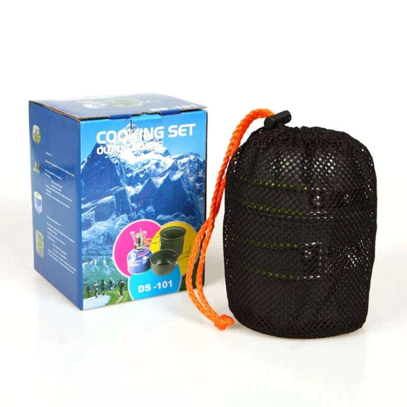 Camping Pot with Non-Stick Surface and Foldable Handle-Pot
