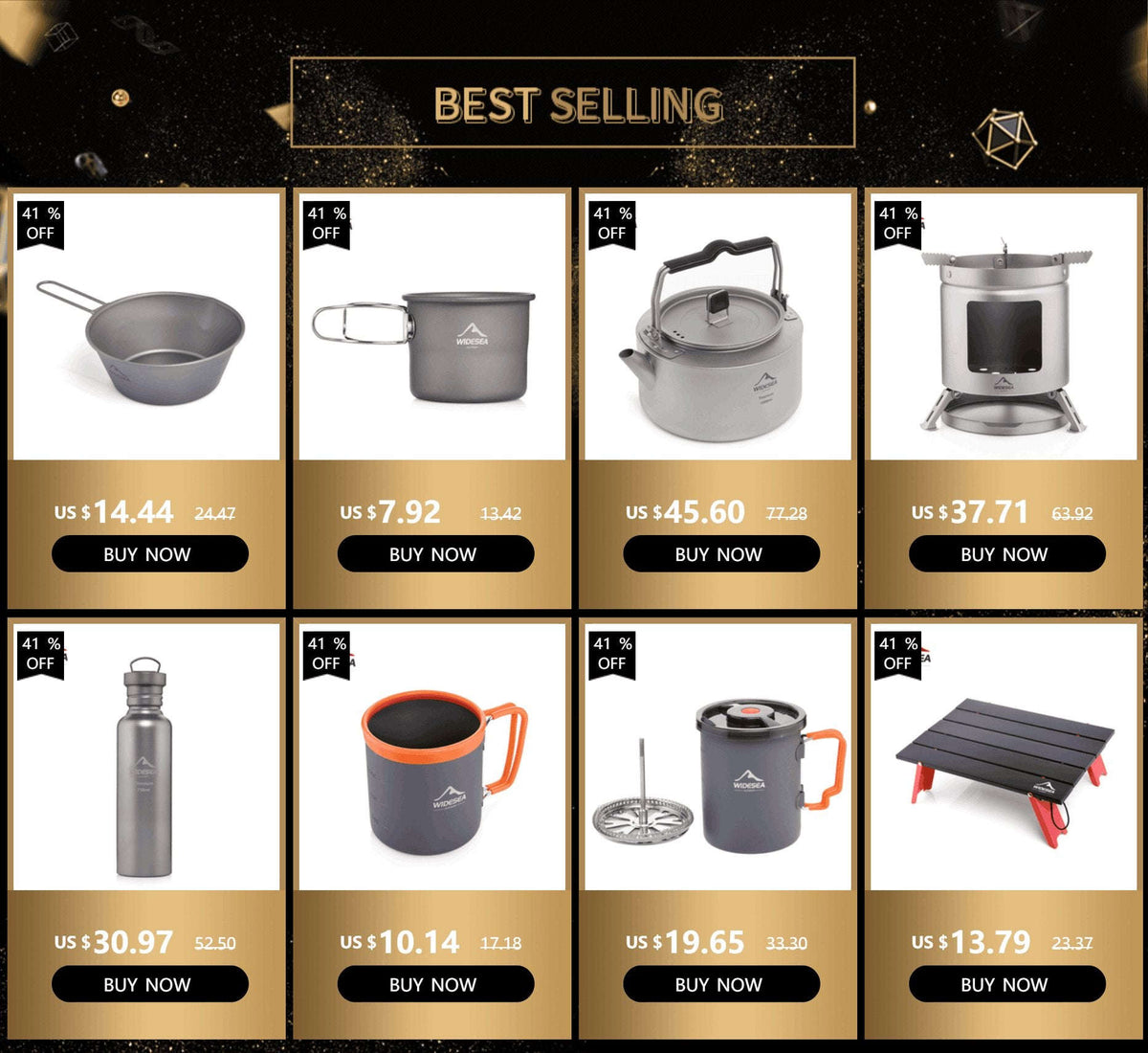 Camping Titanium Mug 0.6L-Titanium Cup 600ML / China Mainland