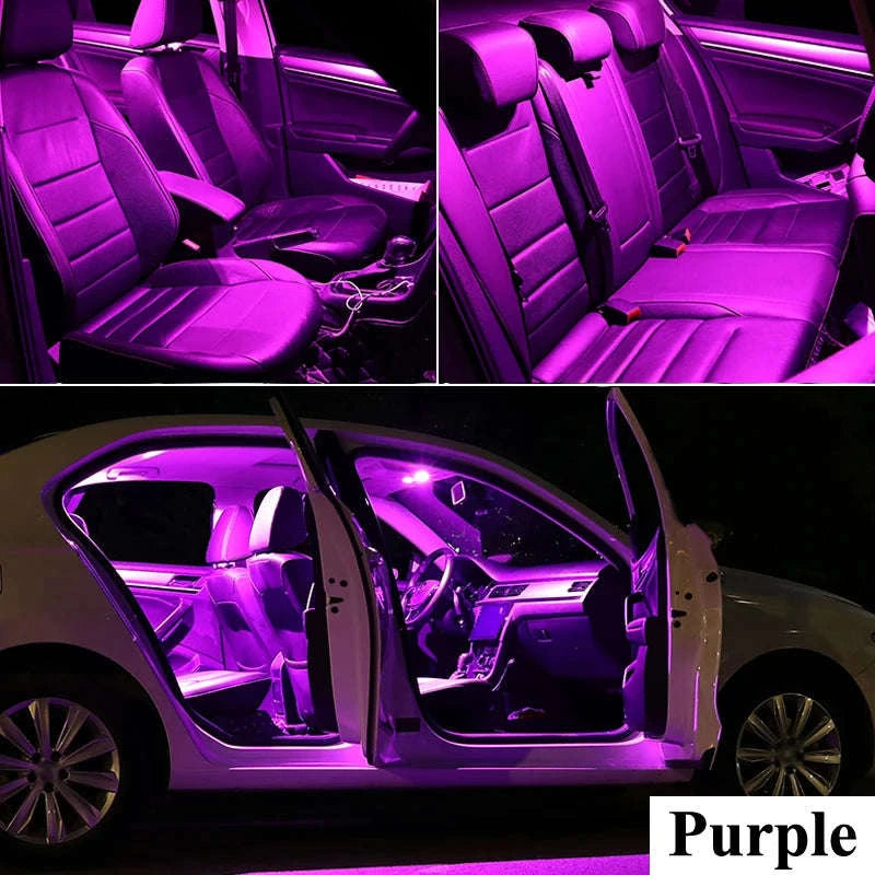 Canbus Interior LED Car Light Kit for Compatible Models-warm white / 407 (04-11) 14PCS