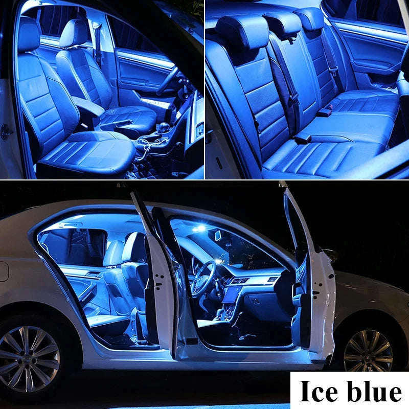 Canbus Interior LED Car Light Kit for Compatible Models-warm white / 407 (04-11) 14PCS