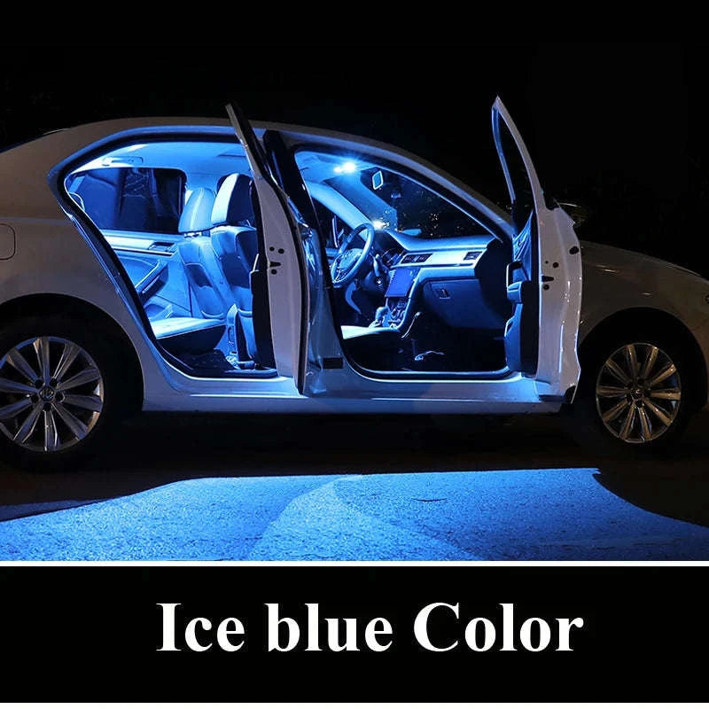 Canbus Interior LED Car Light Kit for Compatible Models-warm white / 407 (04-11) 14PCS