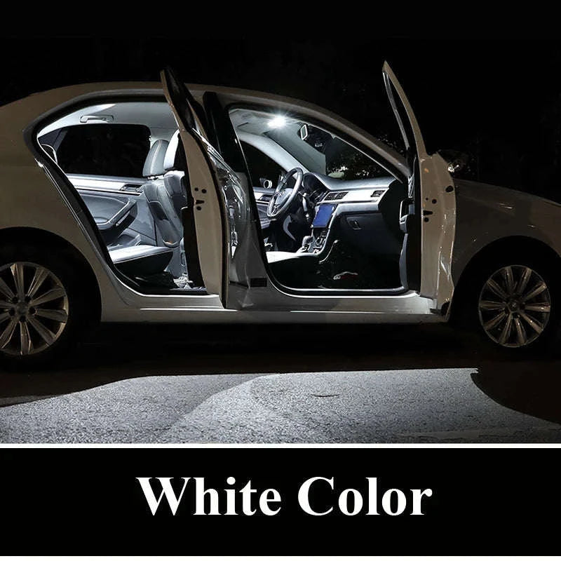 Canbus Interior LED Car Light Kit for Compatible Models-warm white / 407 (04-11) 14PCS