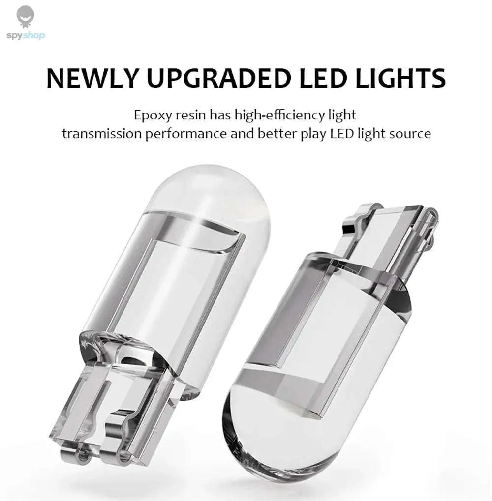Canbus T10 LED Bulbs 6000K Interior & Exterior Lighting Upgrade-Blue