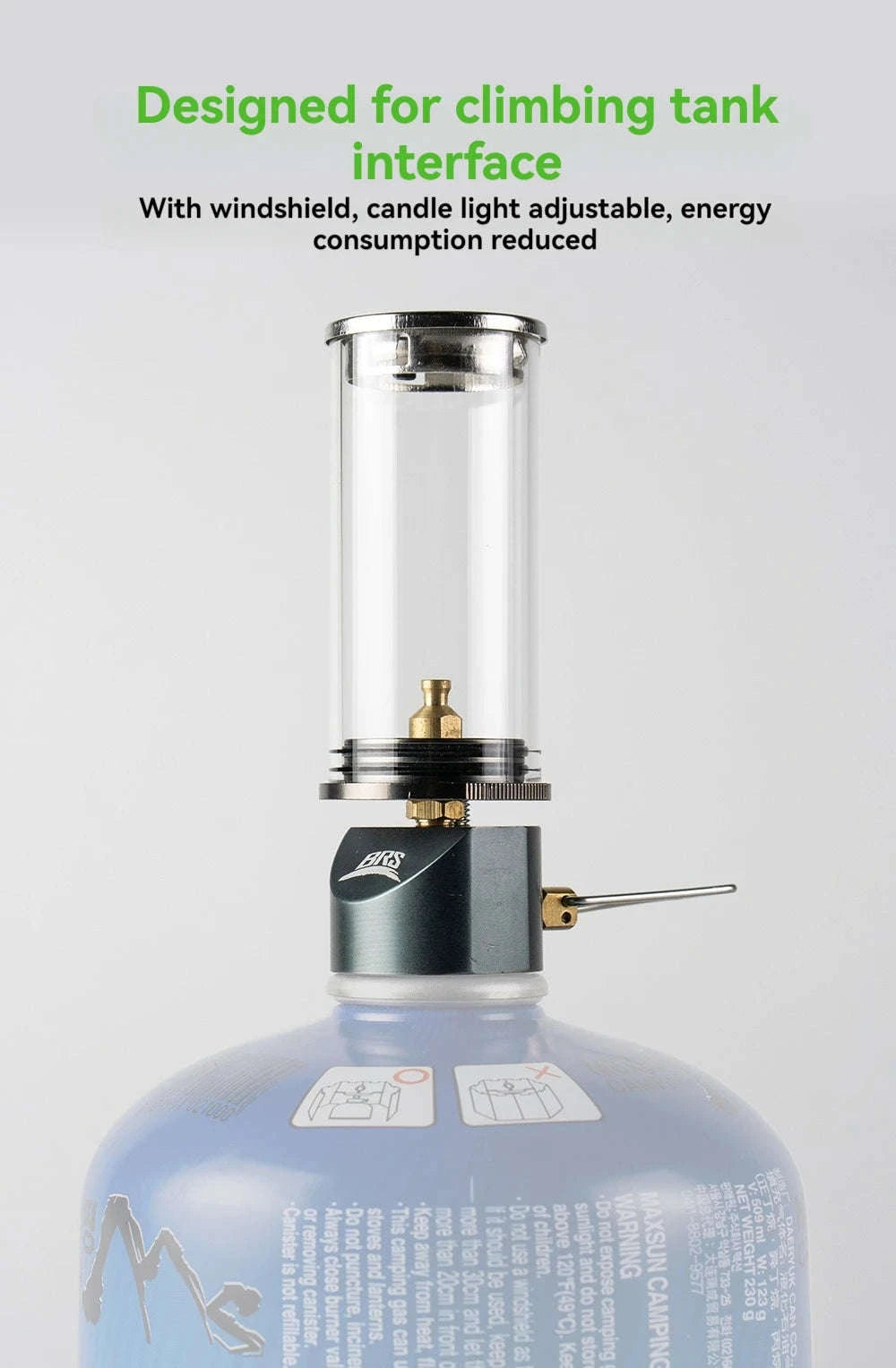 Candle Lamp Gas Burner Light for Outdoor Camping-BRS-55