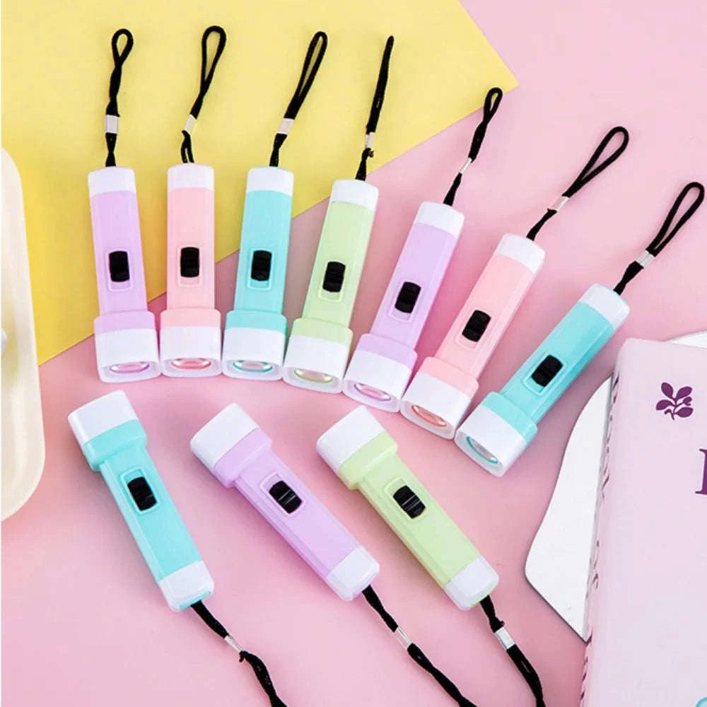 Candy Color LED Glowing Flashlight Gift Pack-48PCS