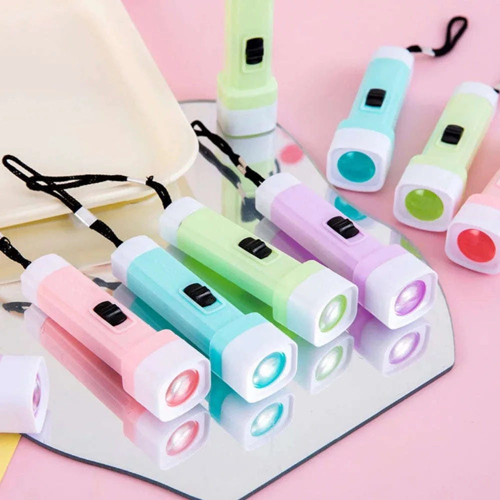 Candy Color LED Glowing Flashlight Gift Pack-48PCS